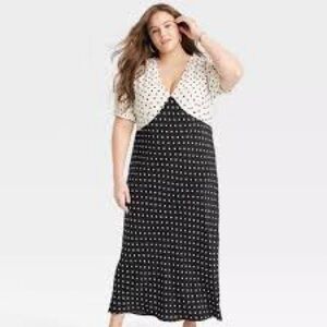 A New Day Polka Dot Dress